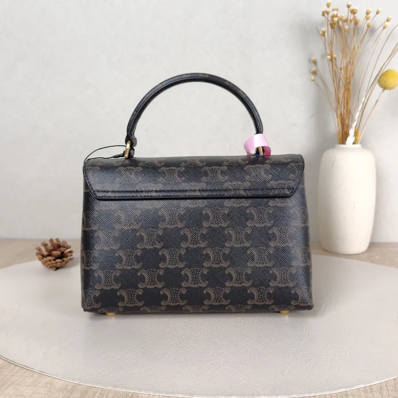 CELINE Top Handle Bag TEEN NINO Top Handle Bag Monogram PVC Small 20 × 8 × 13 cm — cover view 3 of 5