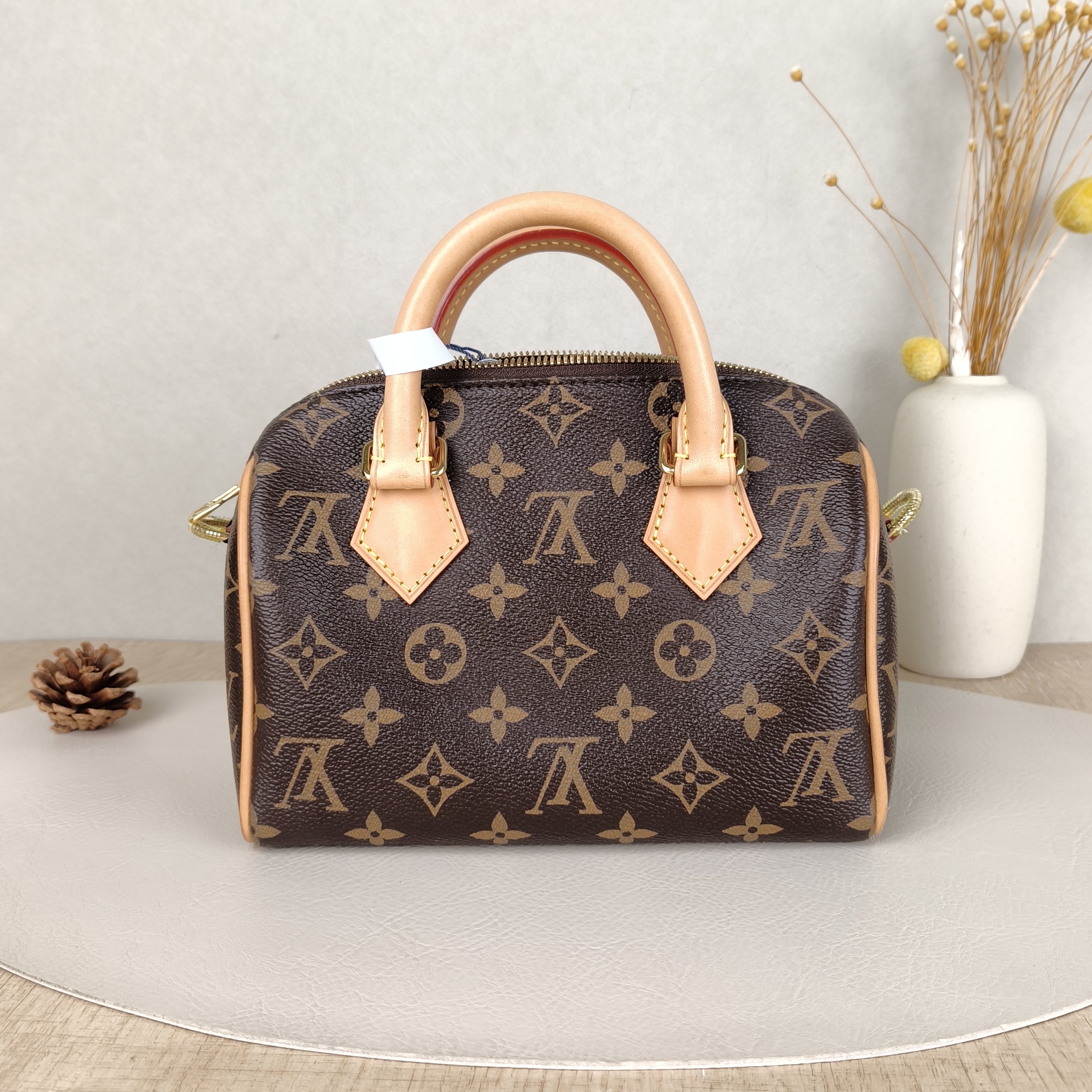 Louis Vuitton Crossbody Bag Speedy20 Shoulder Strap PVC Small20.5 × 12 × 13.5 cm — cover view 3 of 5