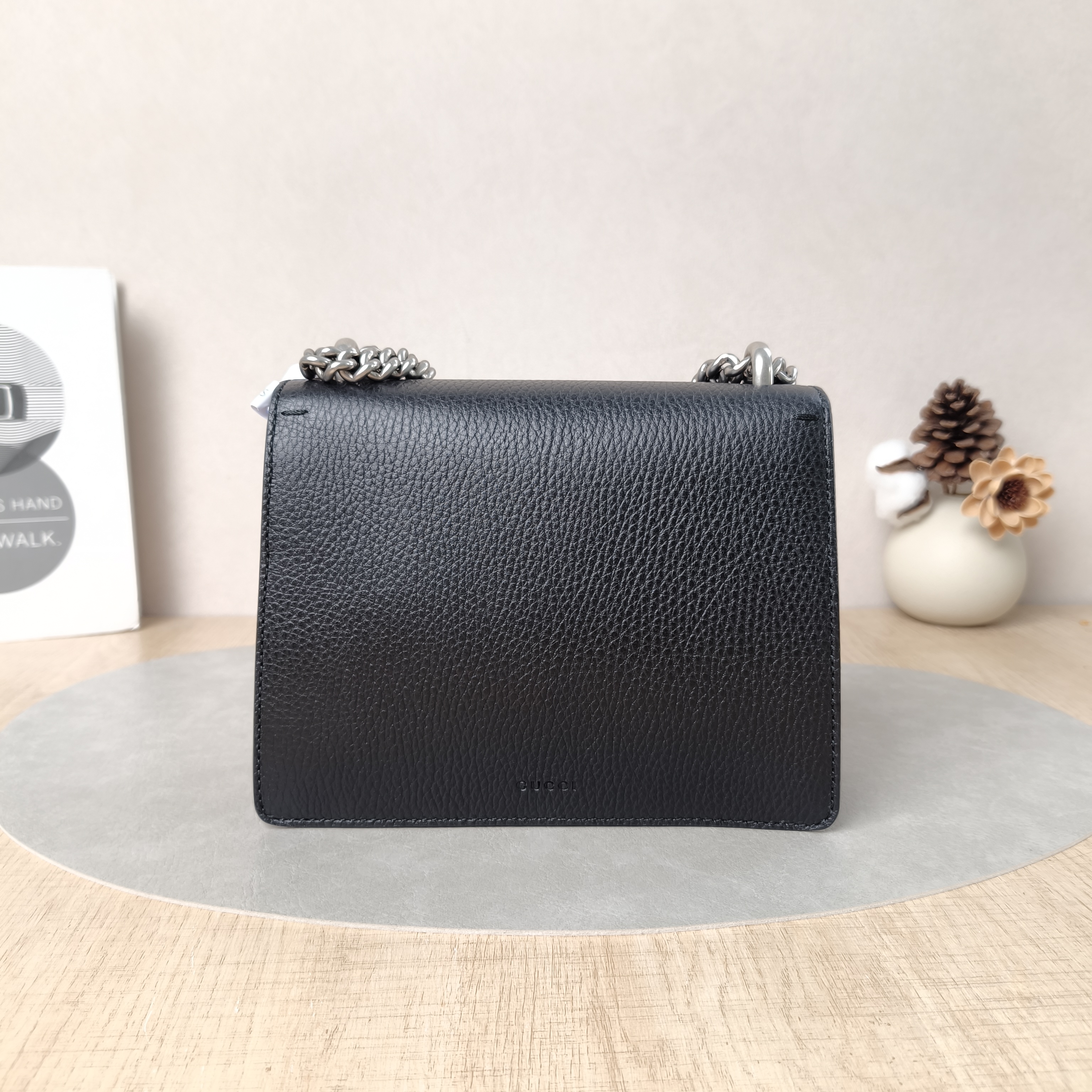 GUCCI Shoulder Bag Dionysus Black Calfskinmini20 × 5 × 15.5 cm — cover view 2 of 5