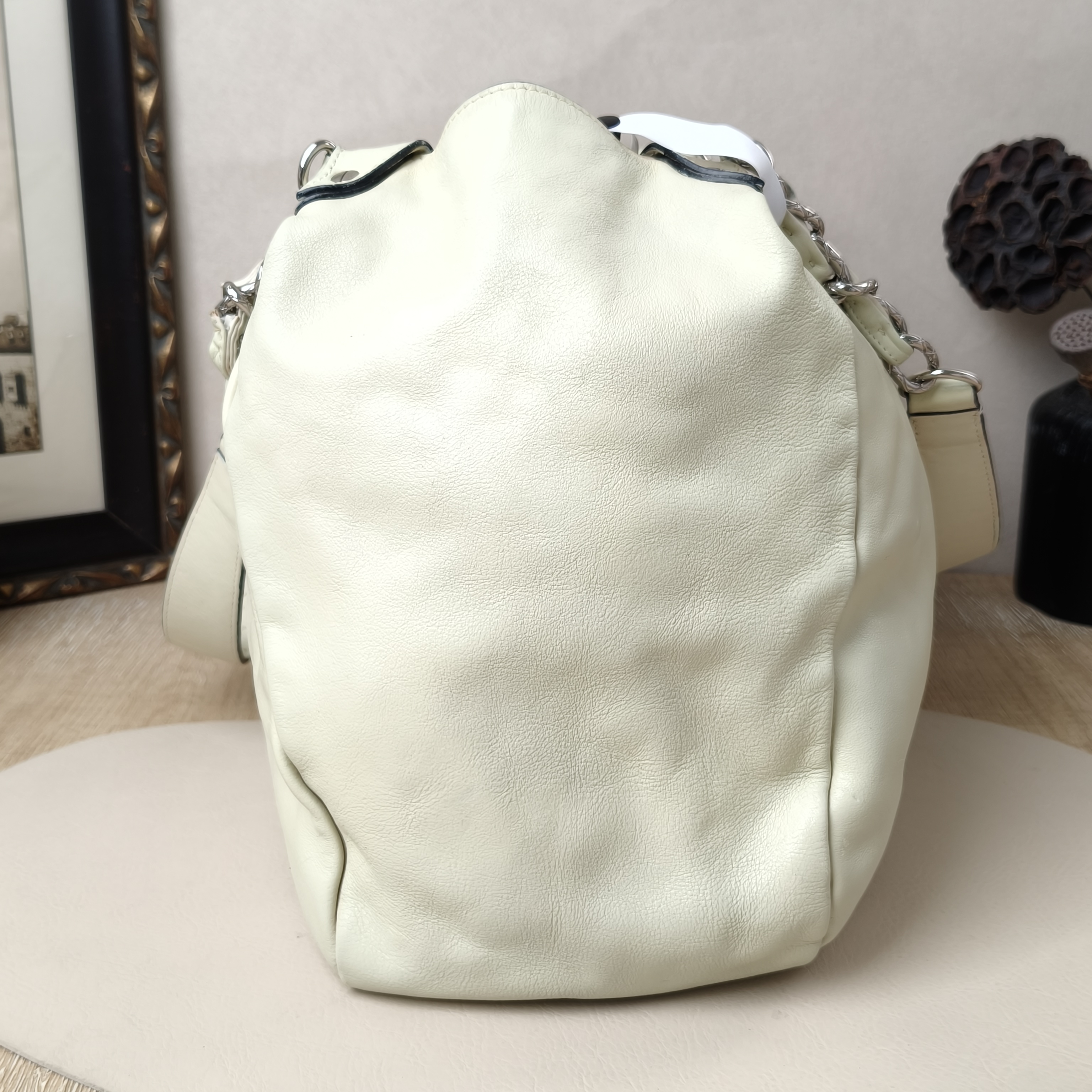 Chanel Shoulder Bag Tote Bag White Calfskin45 × 15 × 34 cm — cover view 9 of 10