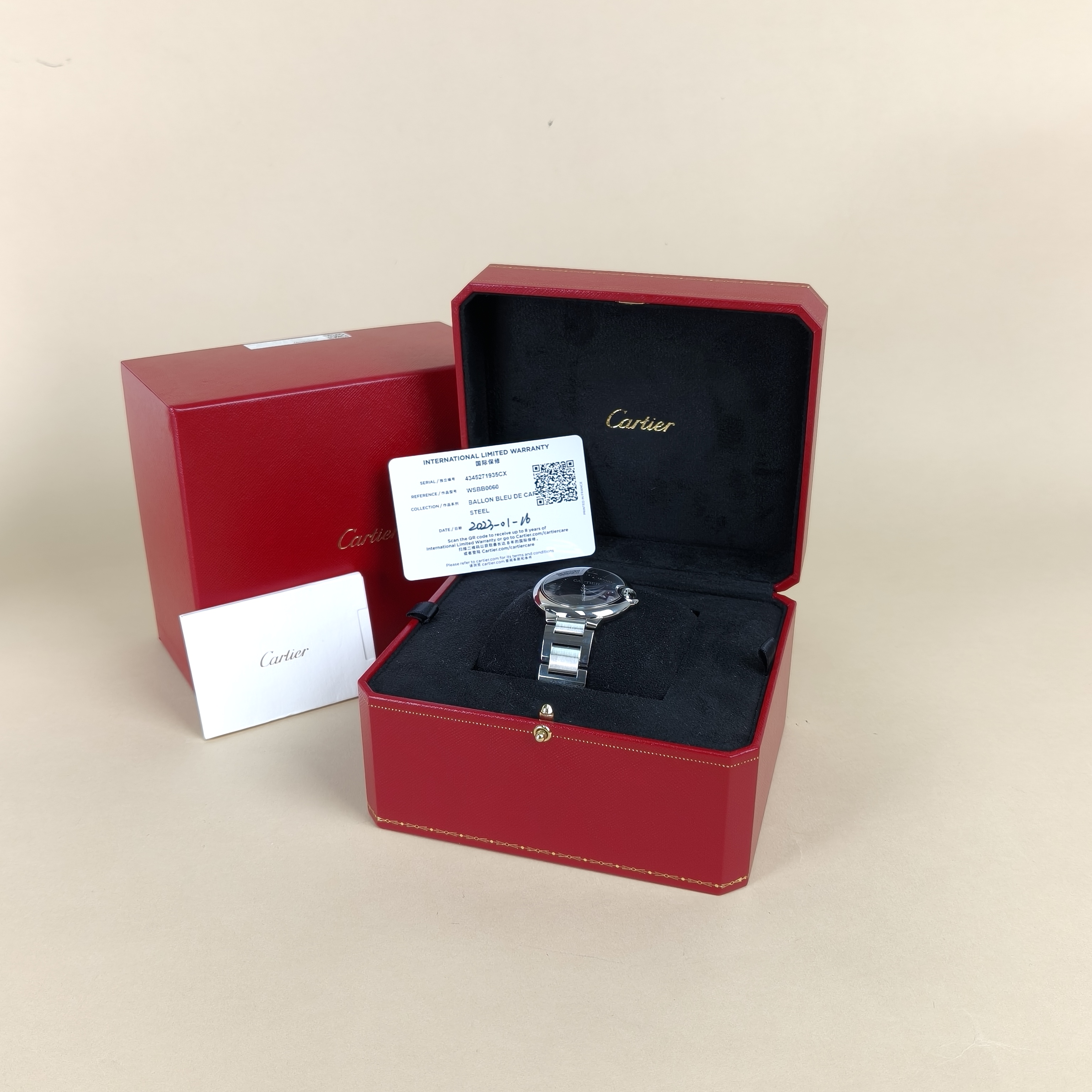 CARTIER Watch Ballon Bleu de Collection WSBB0060Watch Grey One Size40 — cover view 3 of 9