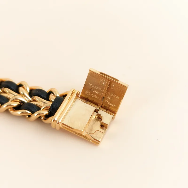 Chanel Watch · Première Édition Originale Black with Gold-Tone Hardware Black with Gold-Tone Hardware One Size Black 26.1* 20mm — cover view 6 of 7