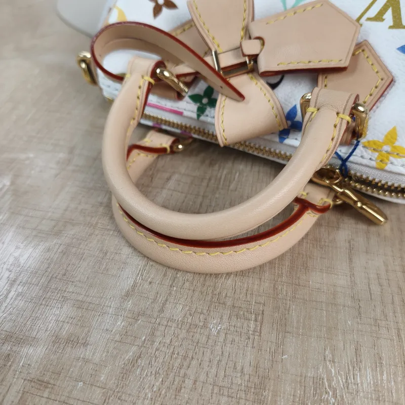 Louis Vuitton Crossbody Bag Speedy Nano Multicolore PVC nano 16 × 7.5 × 10 cm — detail view 9 of 10