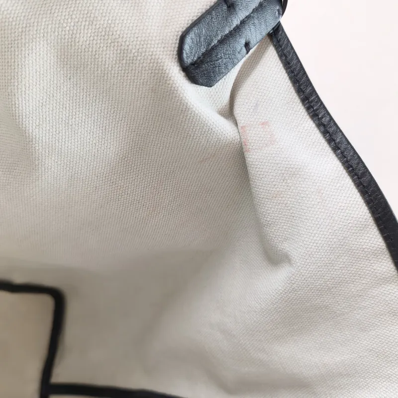 GOYARD Shoulder Bag SAINT LOUIS Shopping Tote Black ine Canvas Small 34 × 15 × 28 cm Conditioned — detail view 10 of 13