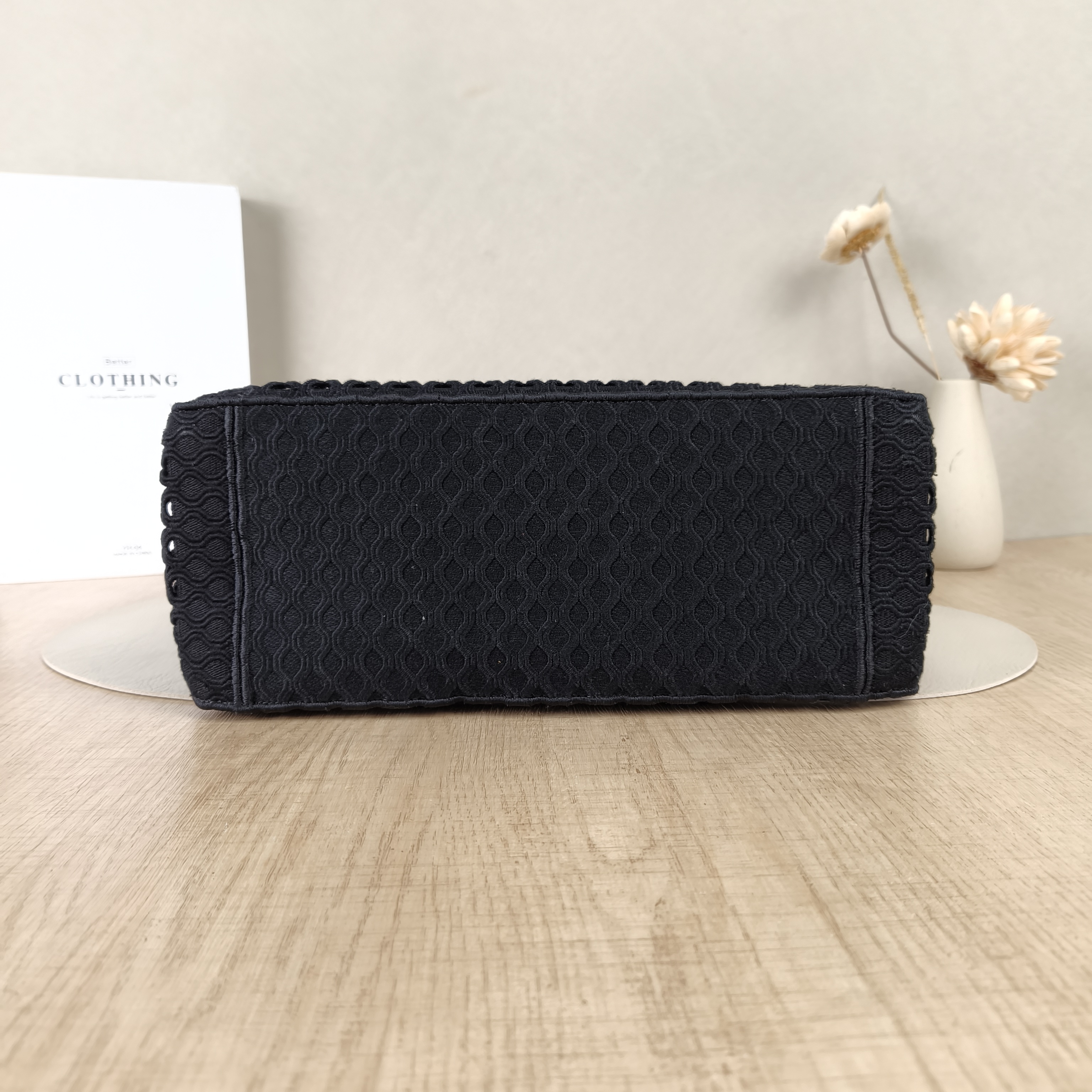DIOR Crossbody Bag camp Messenger Bag Black Canvas Medium29 × 12 × 22 cm — cover view 5 of 5