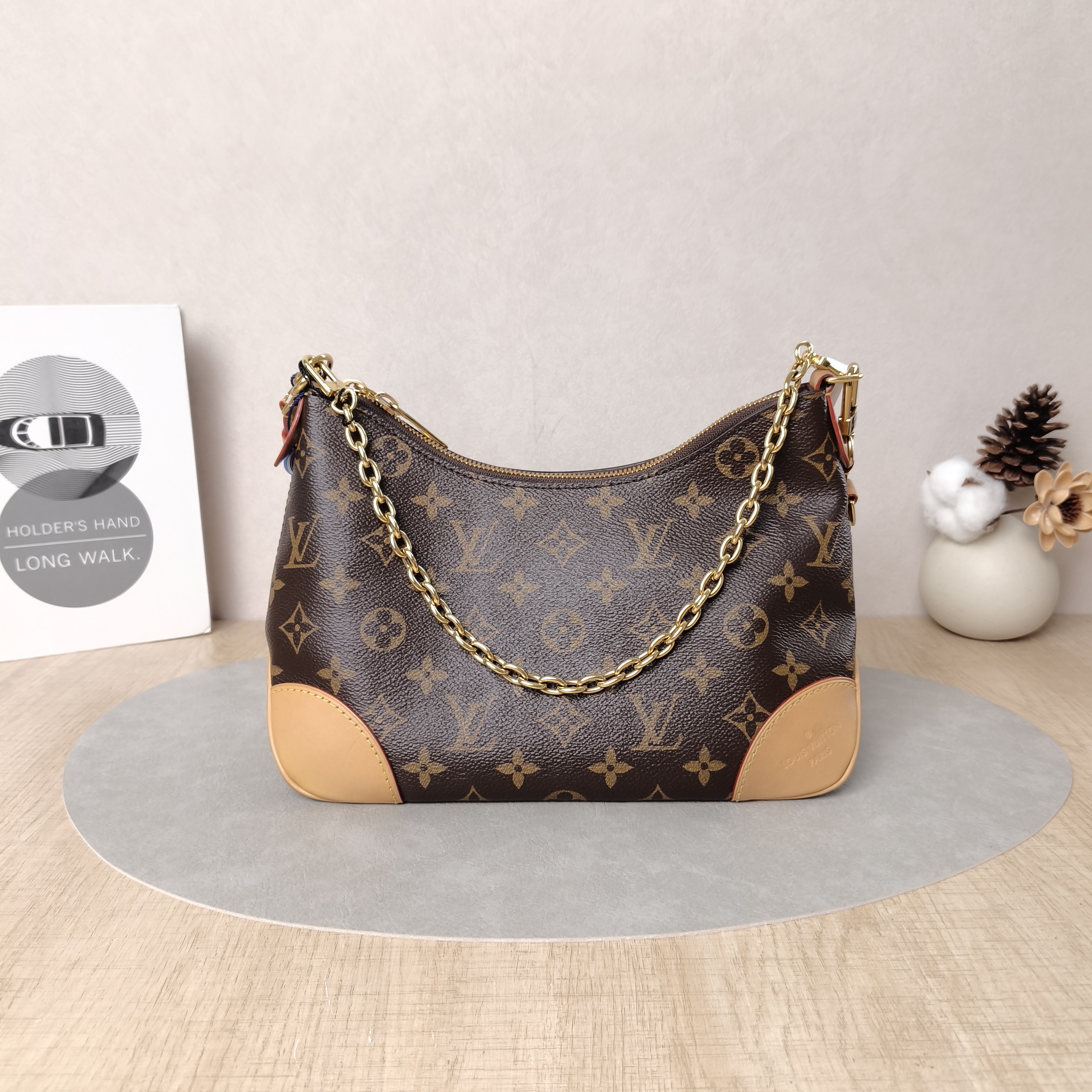 Louis Vuitton Crossbody Bag Boulogne PVC Small26 × 9.5 × 16 cm