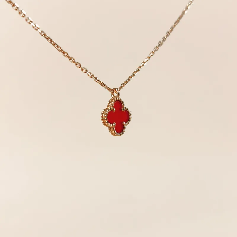 Van Cleef & Arpels Necklace Alhambra Alhambra Collection 18KR ose Gold Sweet Mini 45cm — cover view 3 of 12