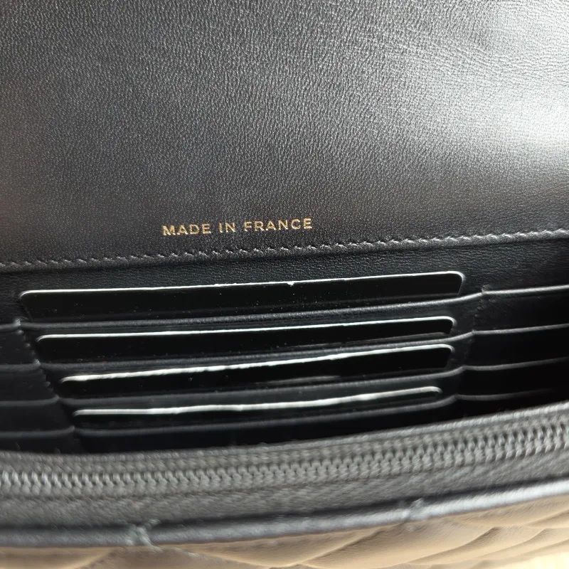 Chanel Backpack 25k Backpack Black Lambskin One Size 18.2 × 5 × 14 cm — detail view 11 of 12