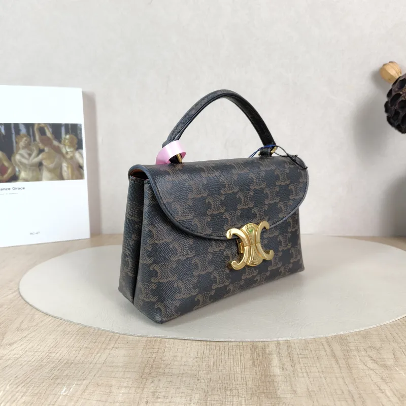CELINE Top Handle Bag TEEN NINO Top Handle Bag Monogram PVC Small 20 × 8 × 13 cm — cover view 2 of 5