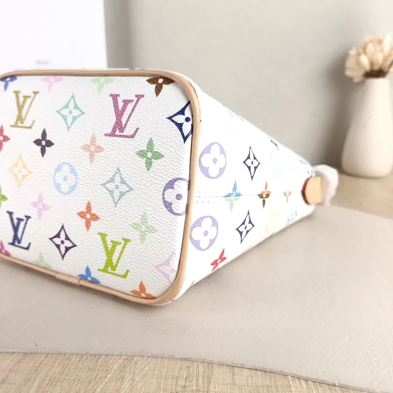 Louis Vuitton Top Handle Bag ALL IN BB Multicolore PVC BB 16 × 12 × 18 cm — detail view 9 of 11