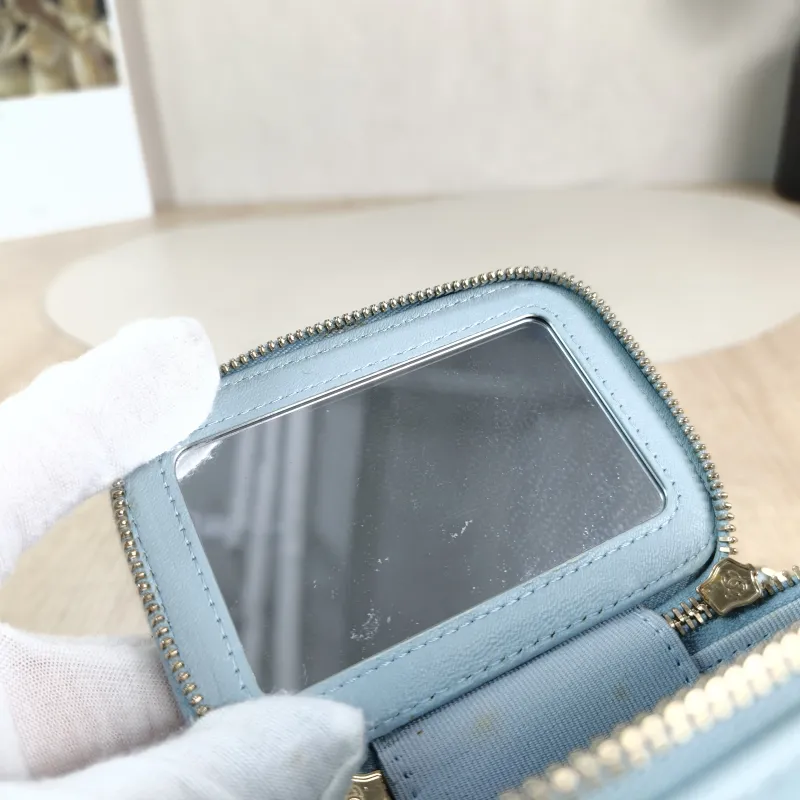 Chanel Crossbody Bag Edition Blue Lambskin One Size10 × 7 × 9 cm — detail view 5 of 14