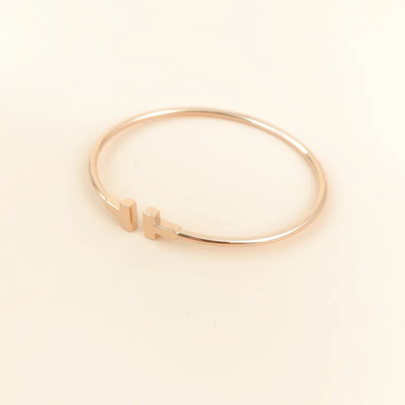 Tiffany&Co. Bangle T Collection T Gold 18k One Size 14.9cm — cover view 6 of 7