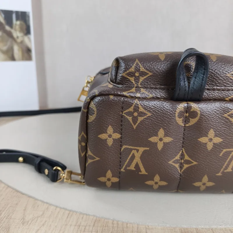 Louis Vuitton Backpack Palm Springs Backpack Monogram PV Cmini17 × 10 × 22 cm — detail view 8 of 10