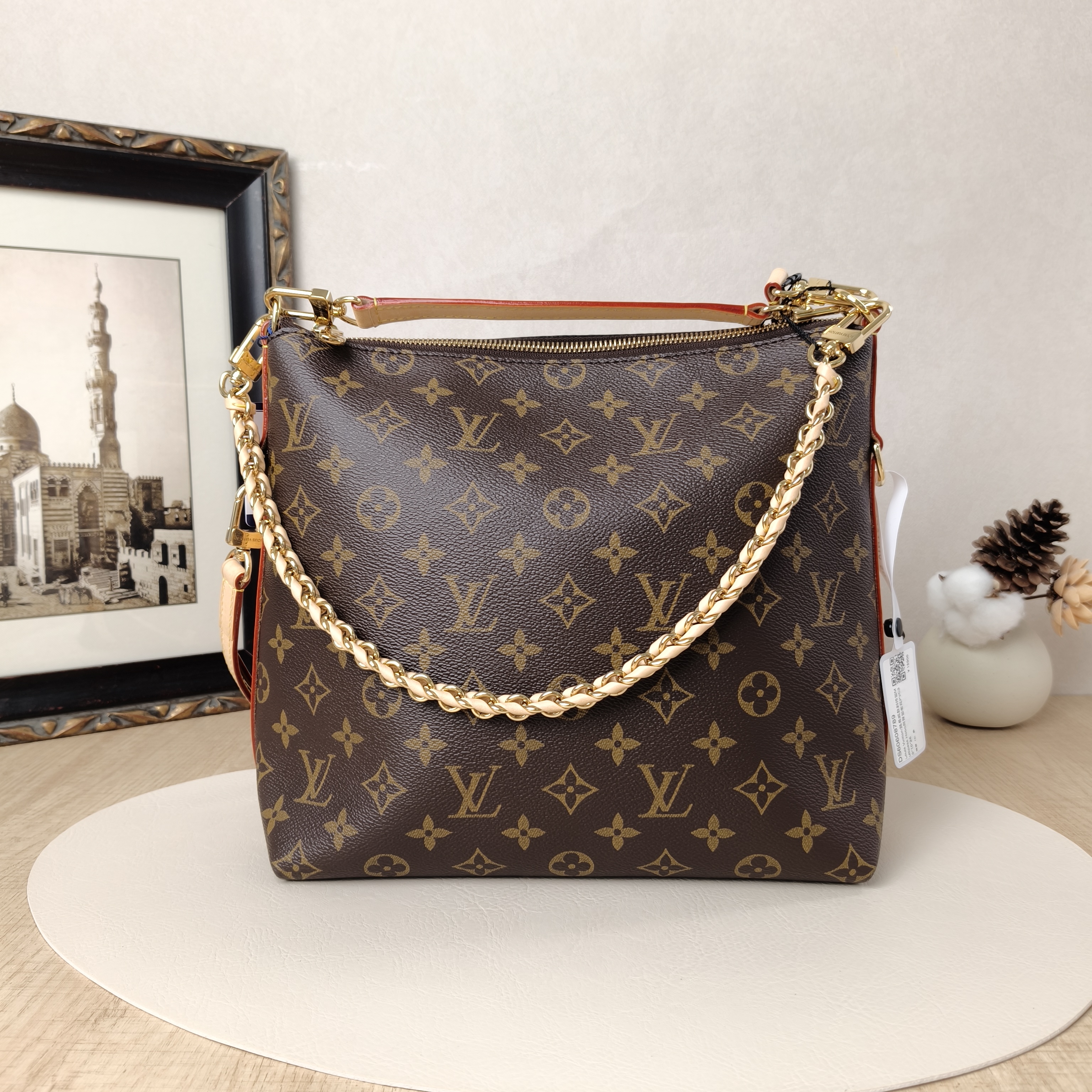Louis Vuitton Crossbody Bag Multipass Hobo Shoulder Bag Monogram PVC One Size30 × 10 × 26 cm
