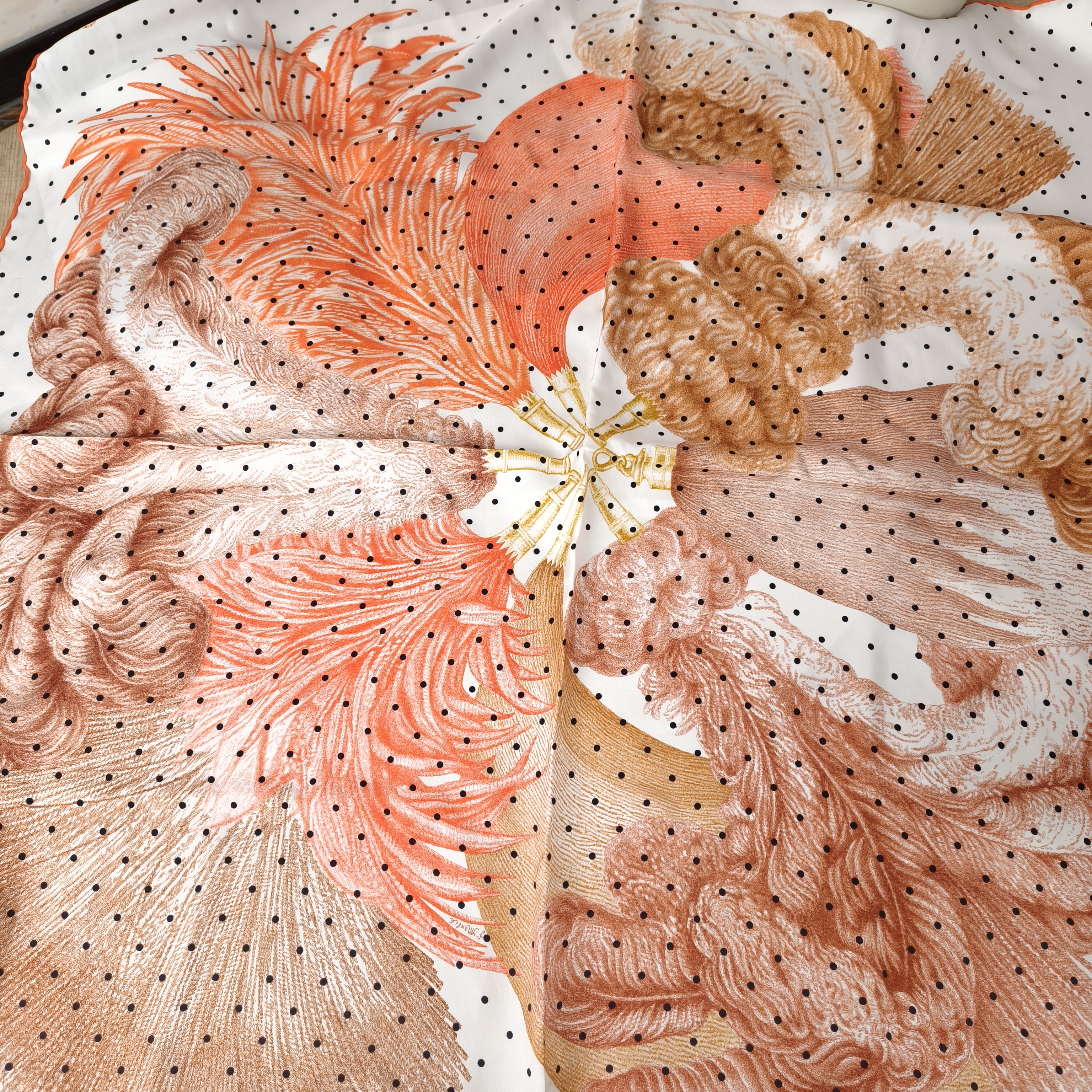 Hermès Colorblock Silk One Size90*90 — cover view 9 of 11
