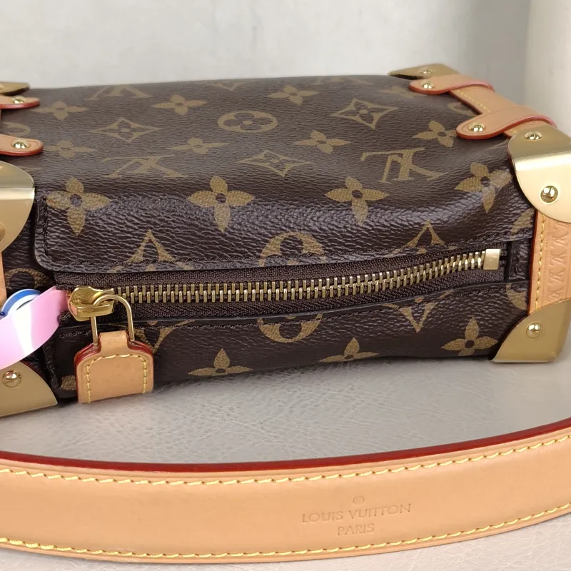 Louis Vuitton Crossbody Bag Side Trunk Box Monogram PVC Small 18 × 8 × 12.5 cm — detail view 10 of 11