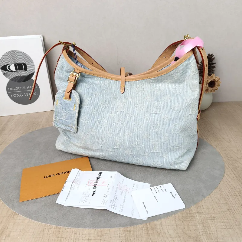 Louis Vuitton Crossbody Bag Carryall Blue Small29 × 12 × 24 cm — cover view 6 of 6