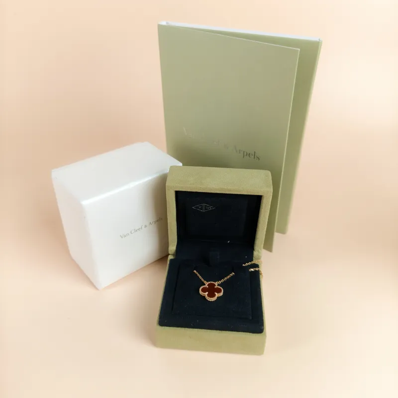 Van Cleef & Arpels Necklace Alhambra Alhambra Collection Necklace 18KY ellow Gold Vintage Small 41cm — cover view 6 of 8