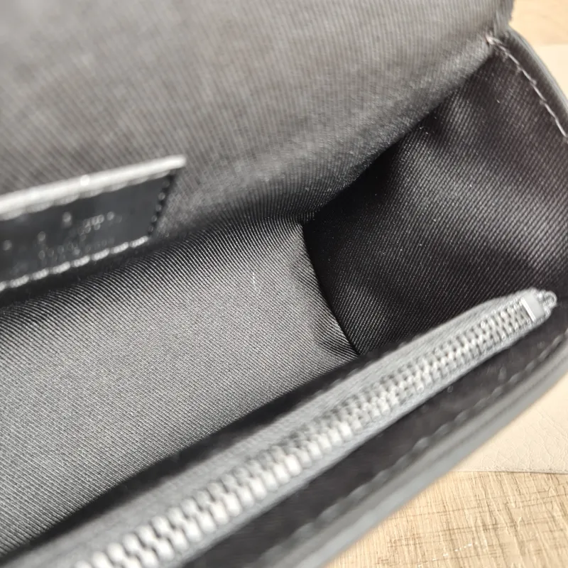 Louis Vuitton Crossbody Bag Steamer Box Yellow · Black · Monogram PVC · Calfskin Mini 18 × 6.5 × 11 cm — detail view 2 of 11