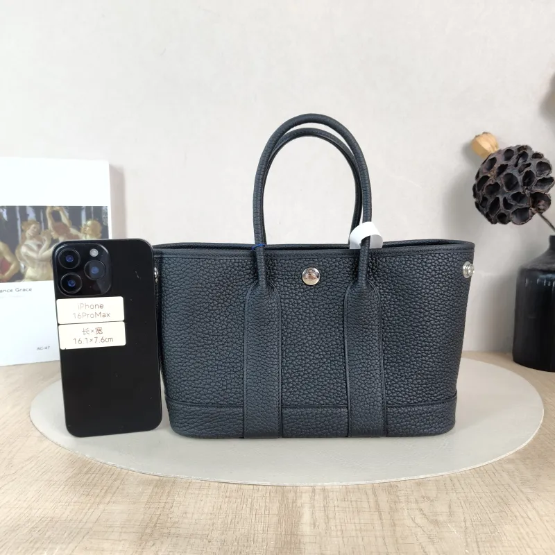 Hermès Top Handle Bag Neo Garden 23 Mini Negonda Calfskin Mini 23 × 10 × 16 cm G — cover view 6 of 6