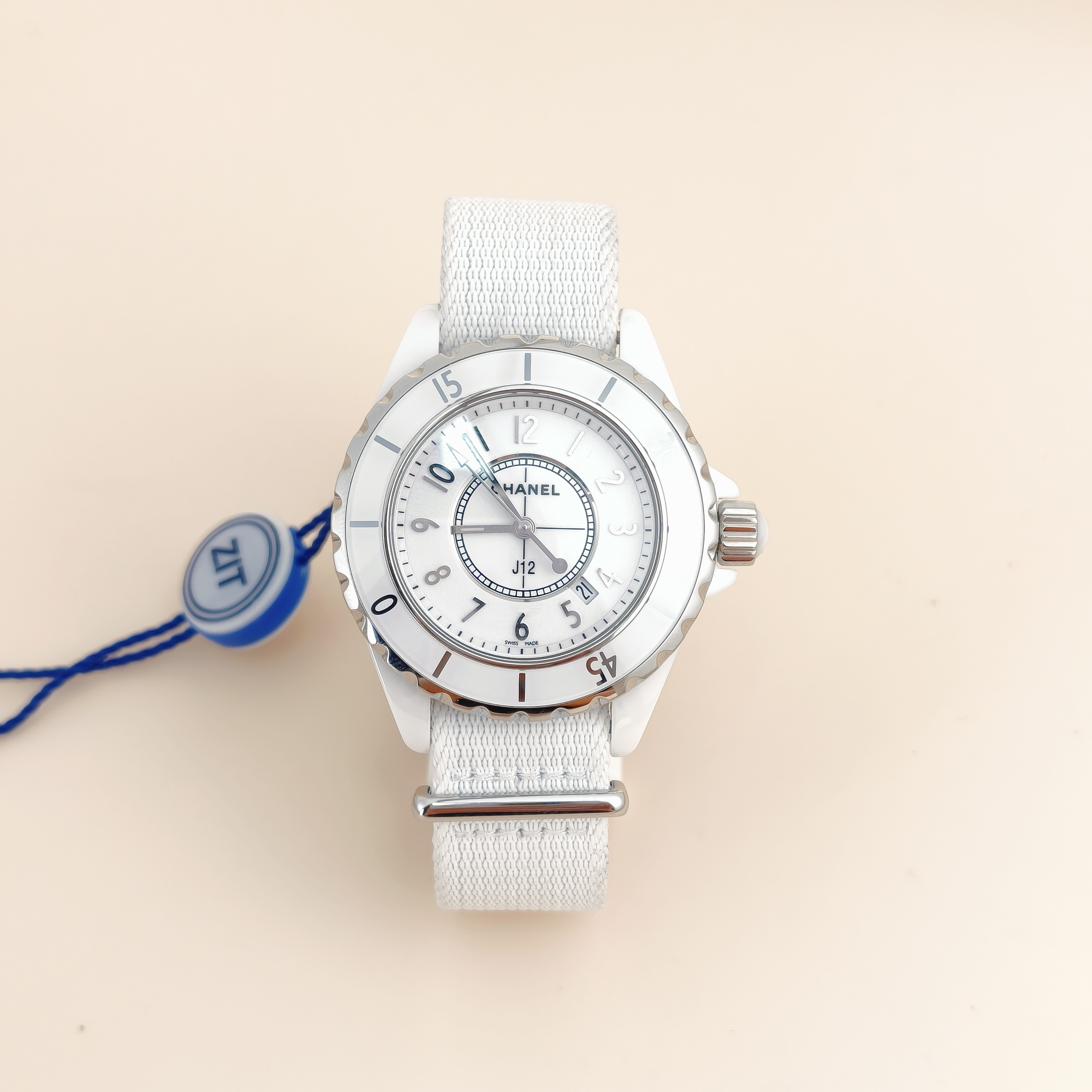 Chanel Watch J12Collection Watch White One Size35mm