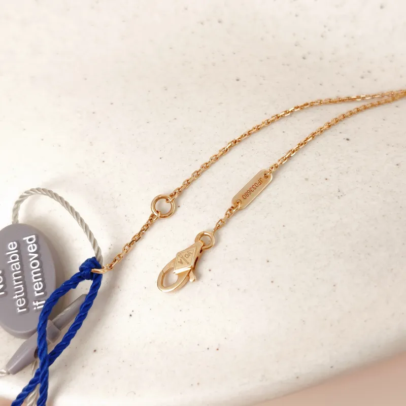 Van Cleef & Arpels Bracelet Frivole Yellow Gold 18KY ellow Gold Diamond Mini 16.5cm — cover view 9 of 9