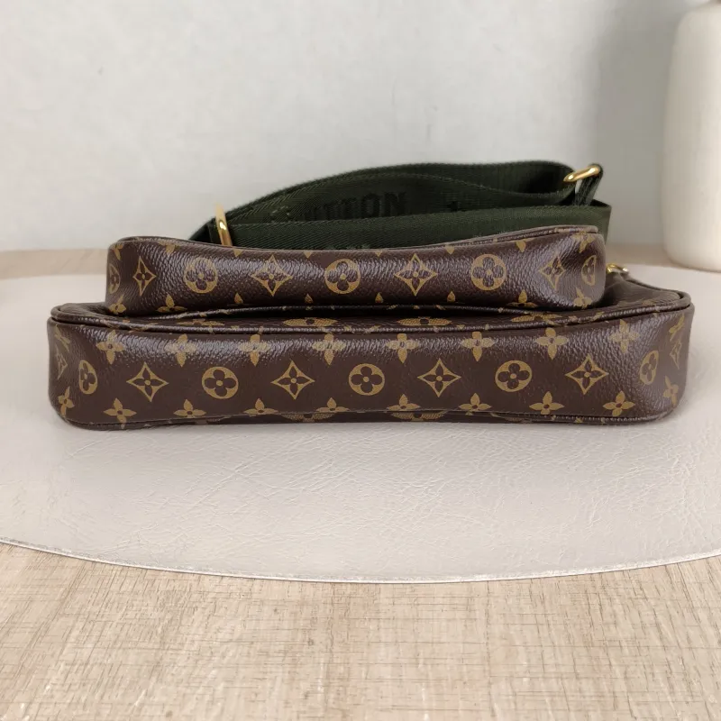 Louis Vuitton Crossbody Bag Multi Pochette Accessoires Shoulder Strap PVC Small 24 × 4 × 13.5 cm — cover view 4 of 5
