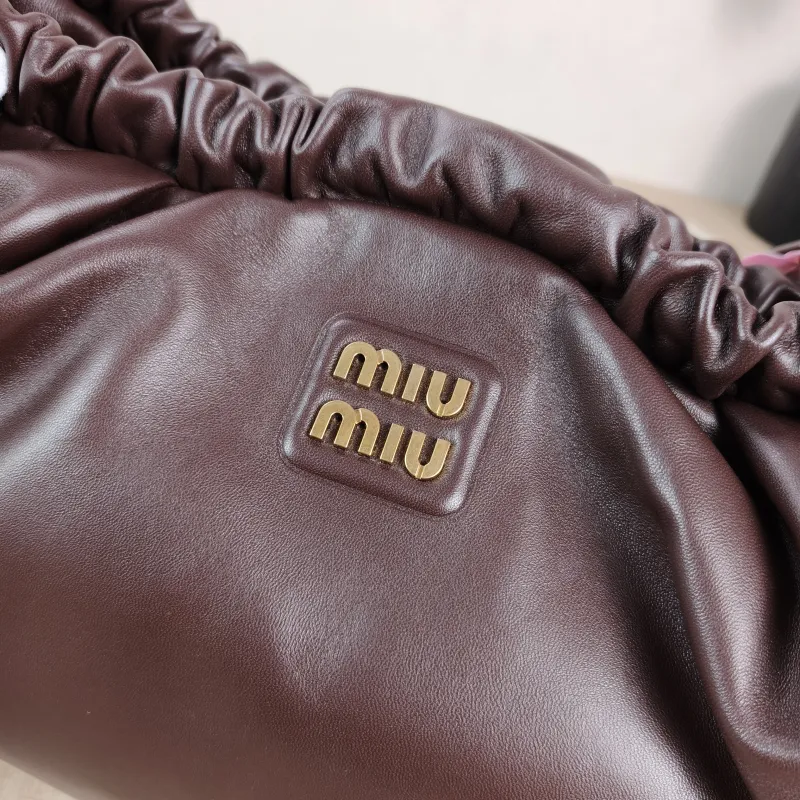 Miumiu Shoulder Bag Joie Shoulder Bag Lambskin 52 × 9 × 23 cm — detail view 8 of 10