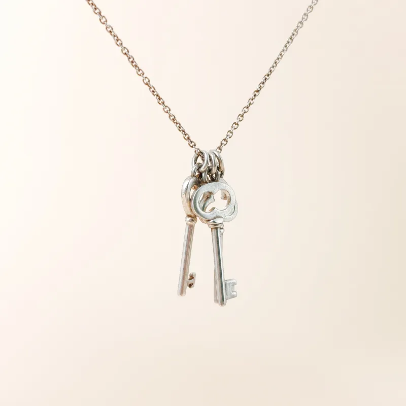 Tiffany&Co. Necklace Keys Collection Necklace 925 One Size 40cm — cover view 4 of 9