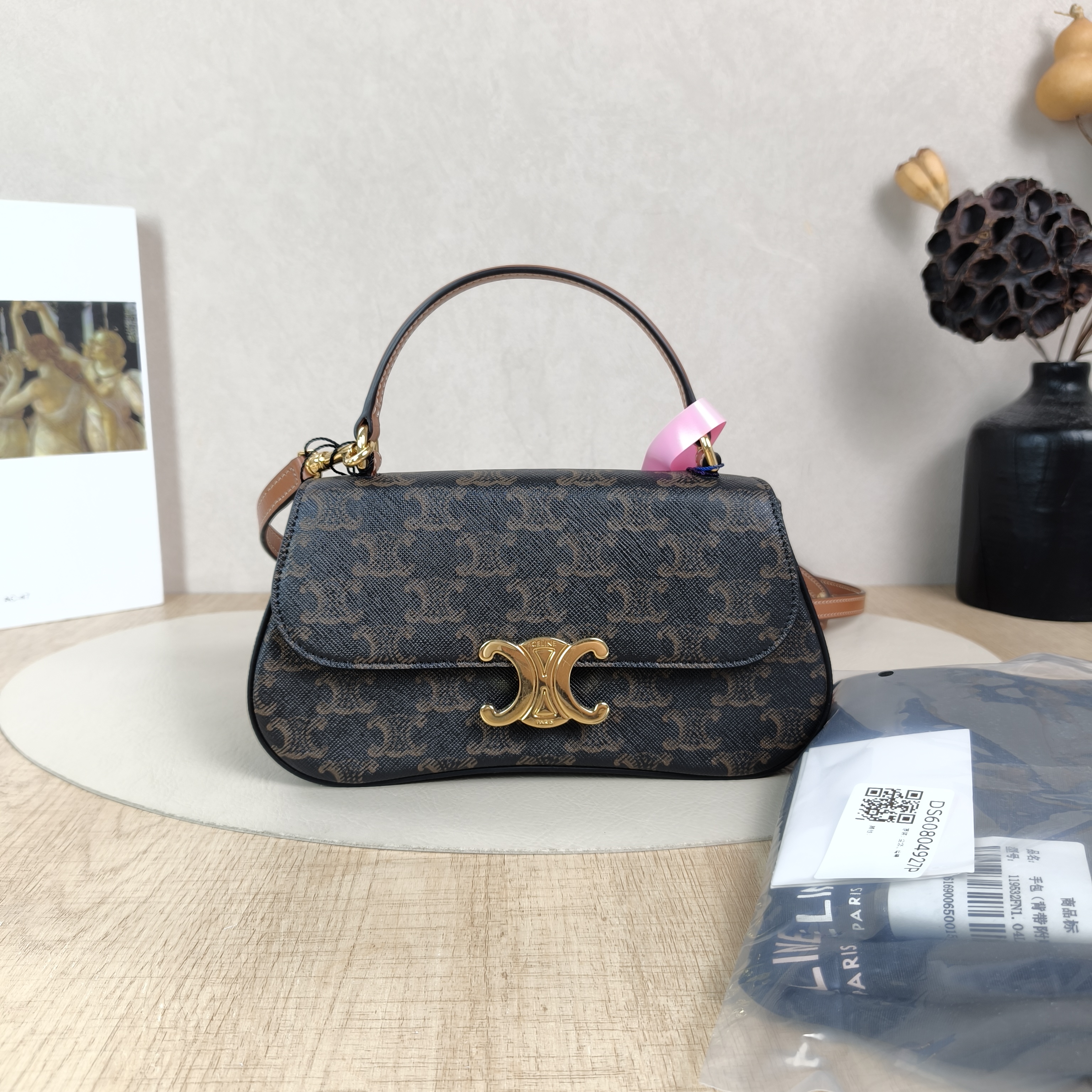 CELINE Crossbody Bagteen lola Crossbody Bag Monogram PVC One Size20 × 8.5 × 11.5 cm — cover view 5 of 6