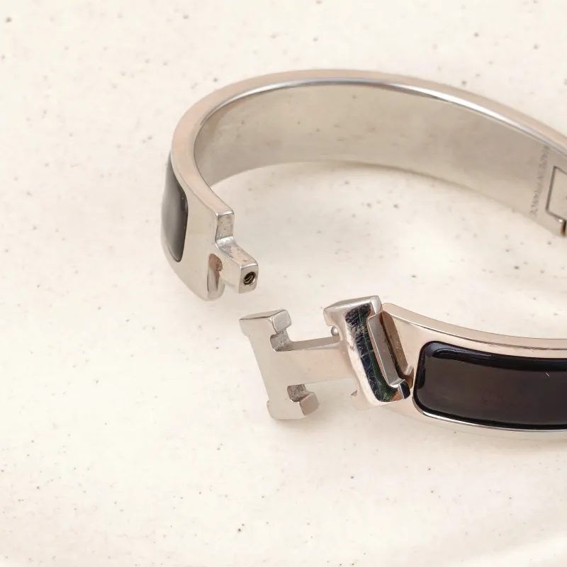 Hermès Bangle Clic HB angle Black 15.5cm — cover view 5 of 9