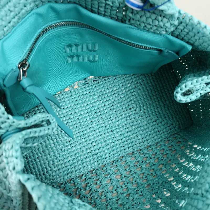 Miumiu Shoulder Bag Woven Woven One Size 29 × 5 × 20 cm — detail view 12 of 12