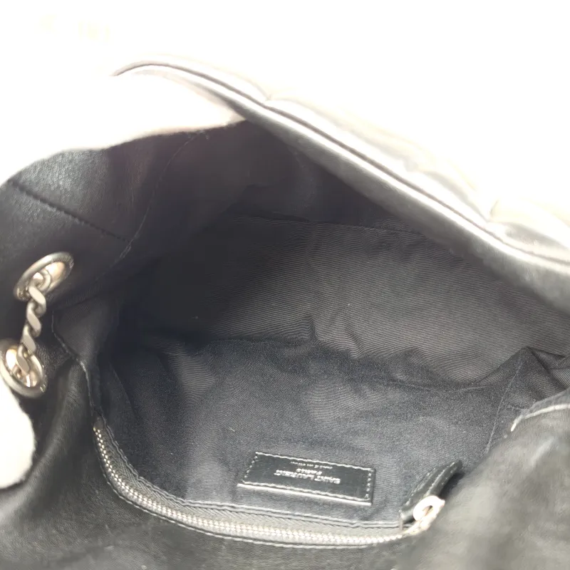 SAINT LAURENT Shoulder Bag PUFFER Black Lambskin Small29 × 11 × 17 cm — detail view 3 of 12