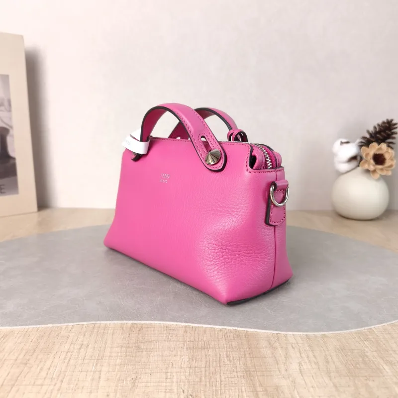 FENDI Crossbody Bag by the way Calfskin Mini 20.5 × 9 × 12 cm — cover view 5 of 6