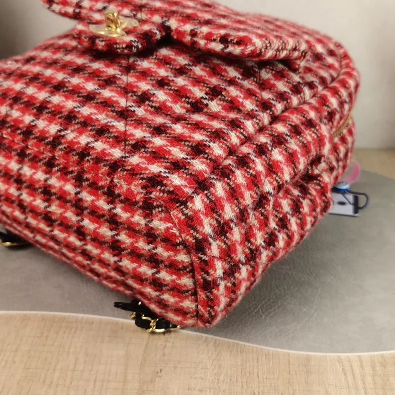 Chanel Backpack Collection Backpack Red One Size 23 × 9 × 23 cm — detail view 5 of 12