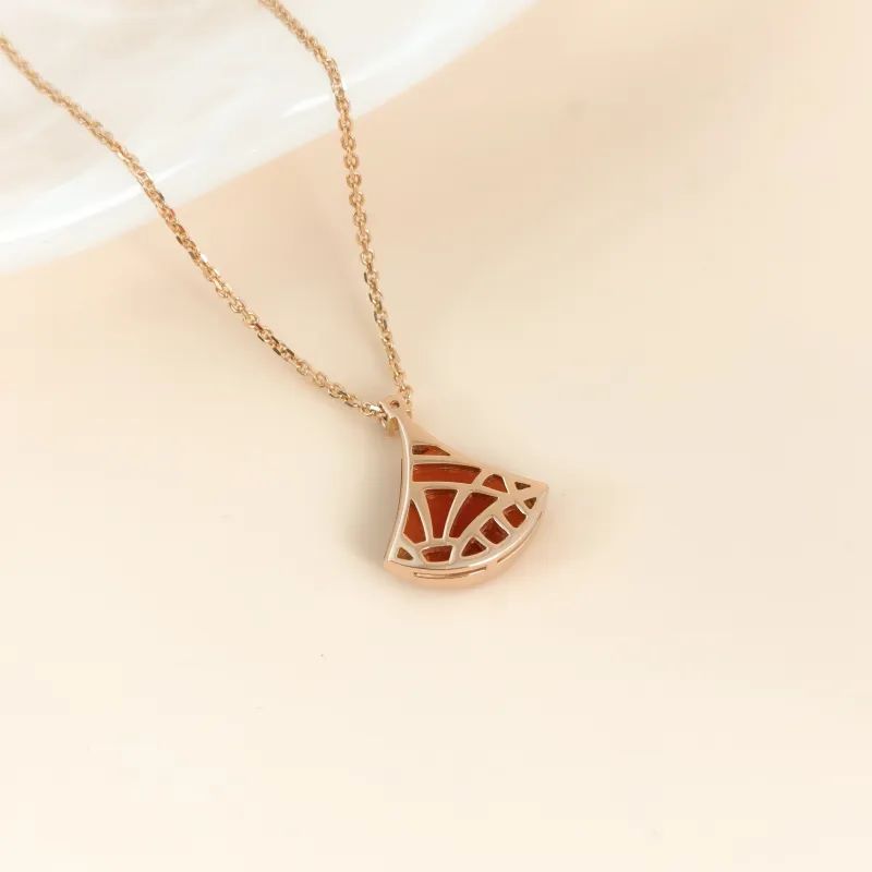 Bvlgari Necklace DIVAS’ DREAM Collection Diamond18KR ose Gold Small 44cm — cover view 8 of 10