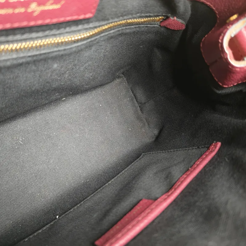BURBERRY Crossbody Bag Crossbody Bag Red Canvas One Size27 × 9 × 21 cm — detail view 6 of 12