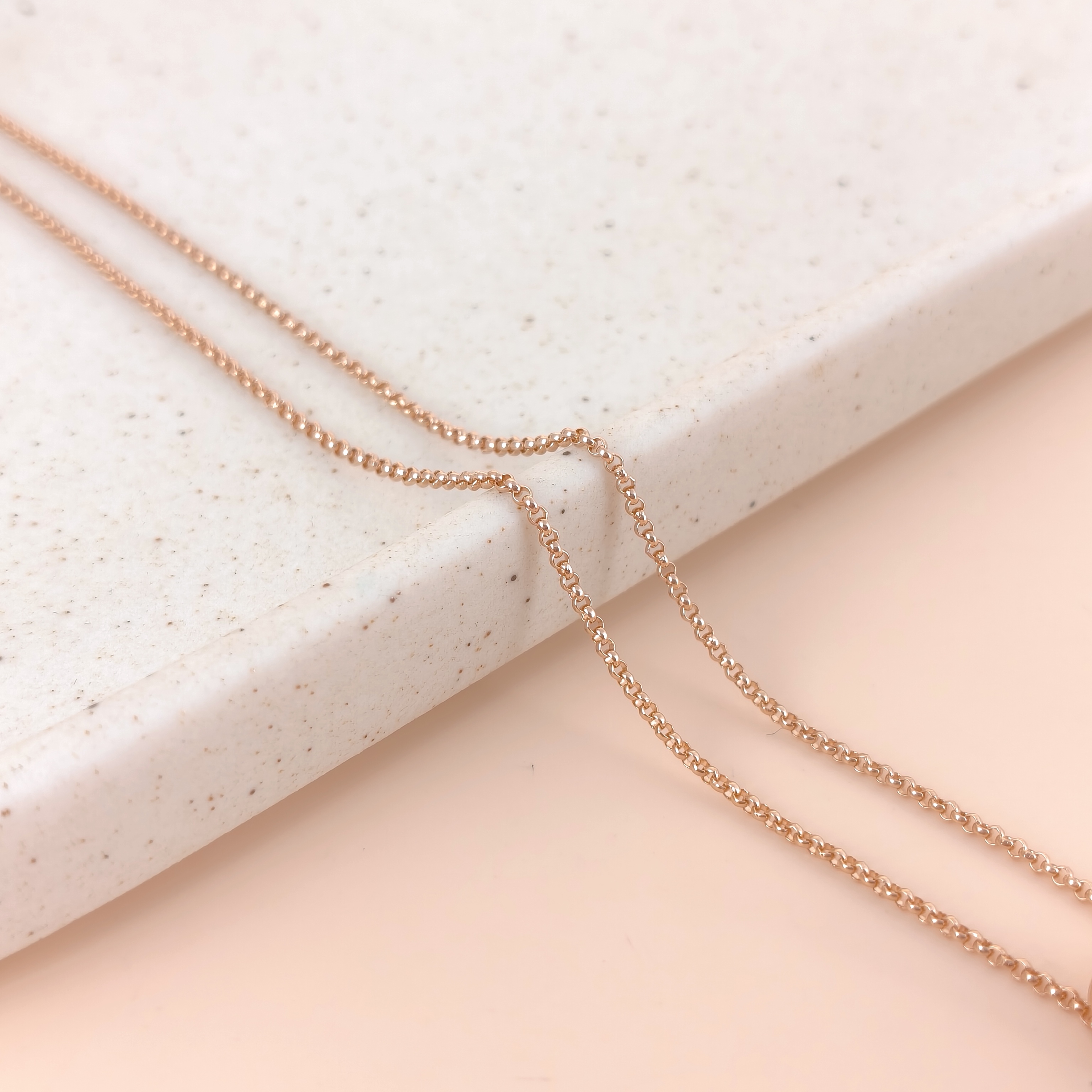 Bvlgari Necklace B.zero1 Pavé Diamond Rose Gold Diamond18KR ose Goldmini43cm — cover view 5 of 9
