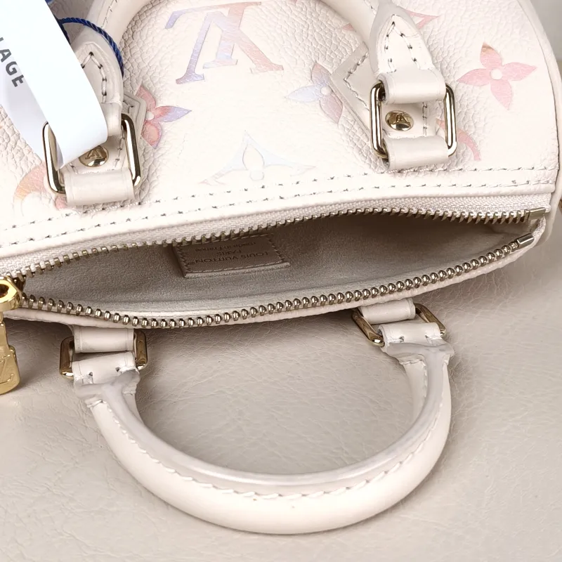 Louis Vuitton Crossbody Bag Speedy Nano Monogram Empreinte Embossed Calfskin nano 16 × 7.5 × 10 cm — detail view 11 of 11