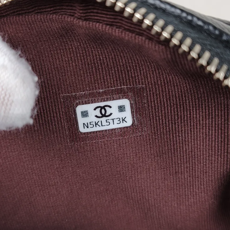 Chanel Backpack mini Backpack Collection Black Grained Calfskin One Size 13 × 9 × 18 cm — detail view 4 of 13