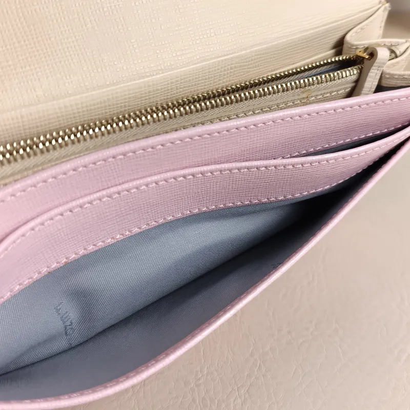 FENDI Crossbody Bag Crossbody Bag Pink Colorblock Calfskin One Size 19 × 2 × 9.5 cm — detail view 2 of 9