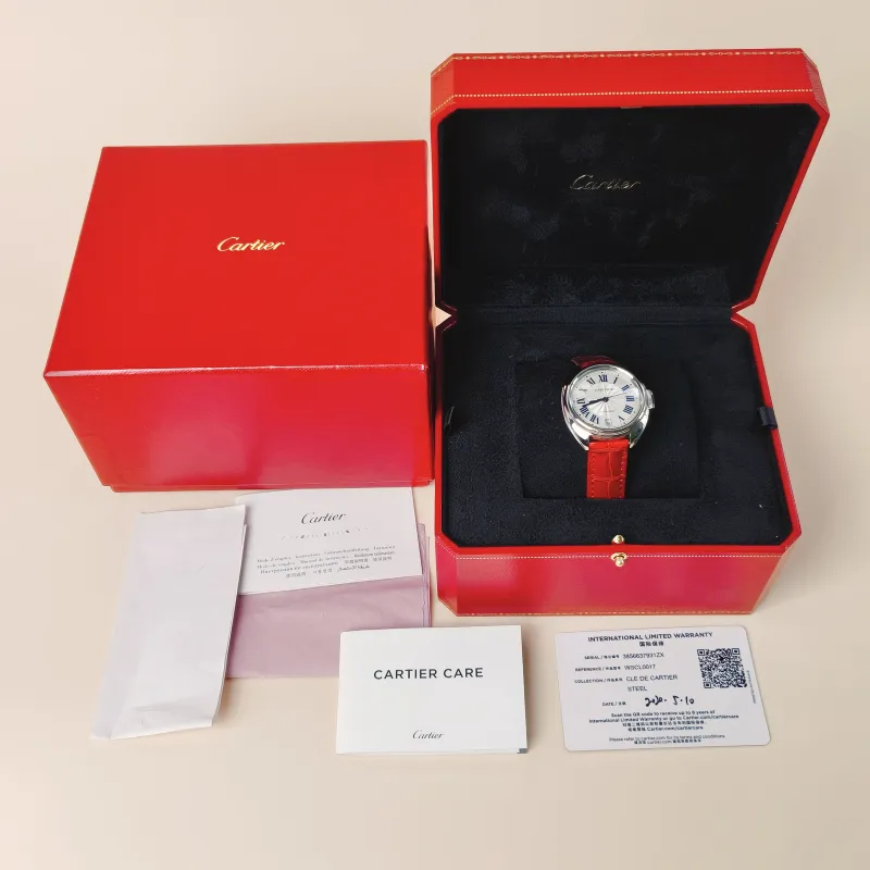 CARTIER Watch Collection Watch Silver 18k One Size 18k 35 — cover view 4 of 10