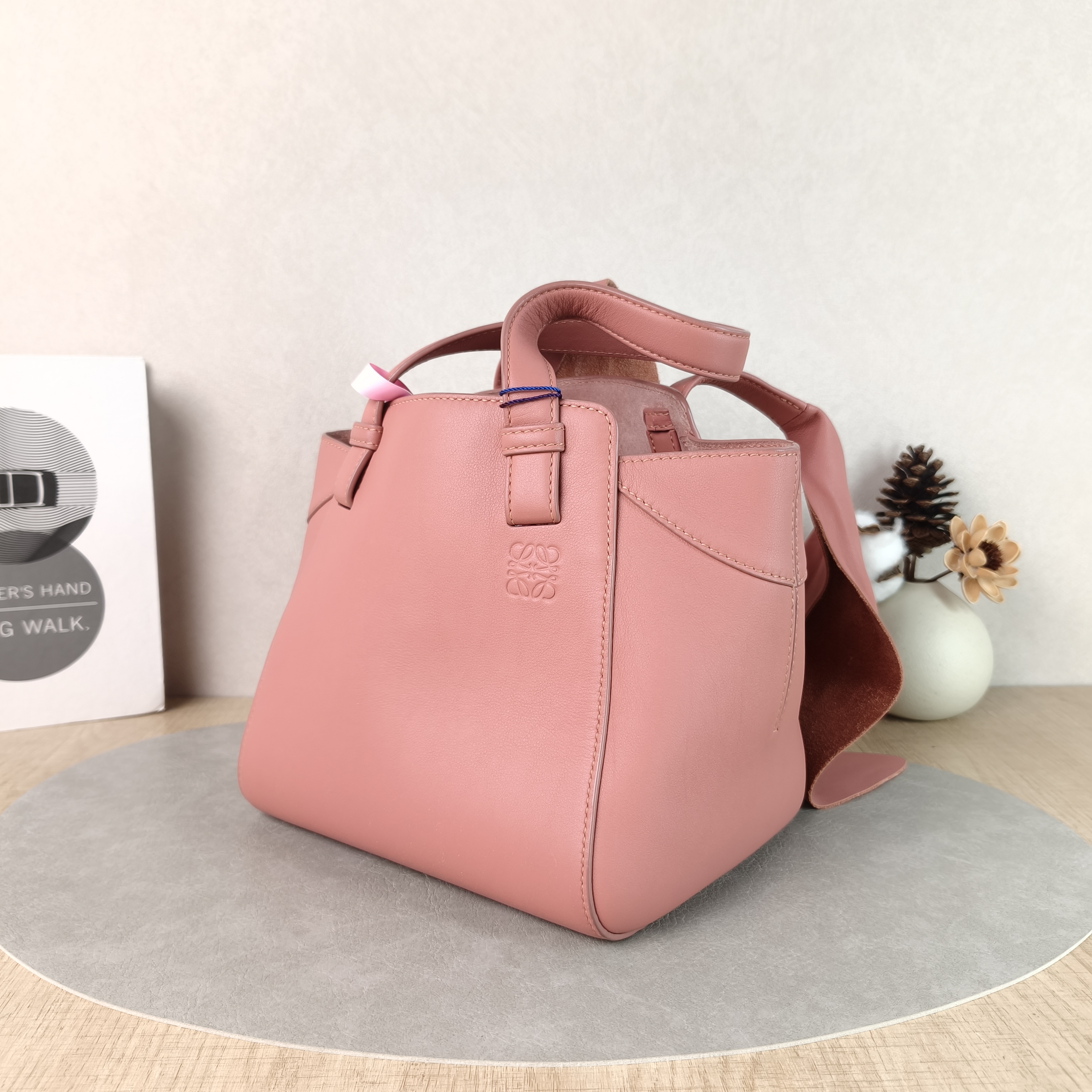 LOEWE Crossbody Bag Pink Calfskinmini17 × 11 × 19.5 cm — cover view 3 of 6