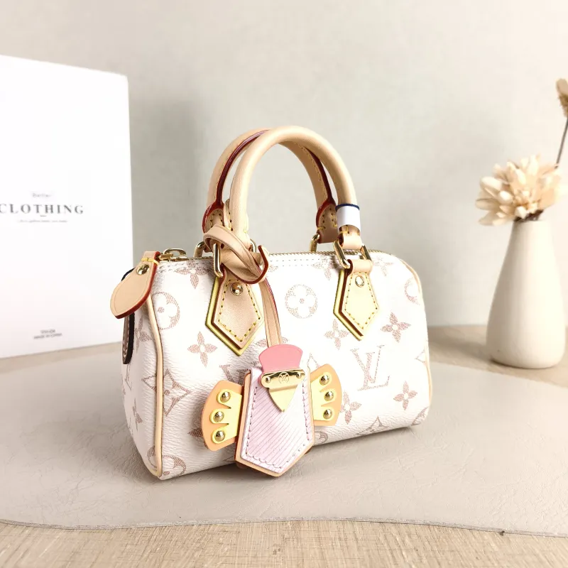Louis Vuitton Crossbody Bag Speedy Nano PVC nano 16 × 7.5 × 10 cm — cover view 5 of 6