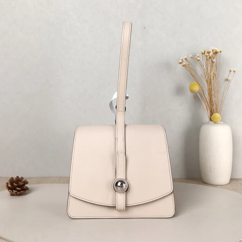 Moynat Top Handle Bag Madeleine Pink Calfskin One Size 17 × 12 × 14 cm