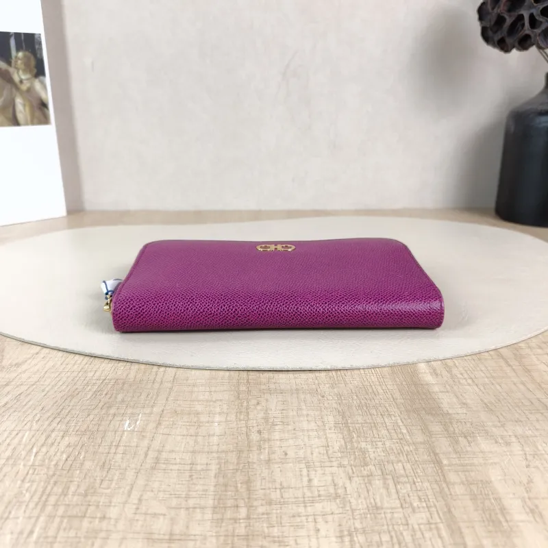 FERRAGAMO Wallet Wallet Calfskin One Size19 × 2 × 10.5 cm — cover view 3 of 4