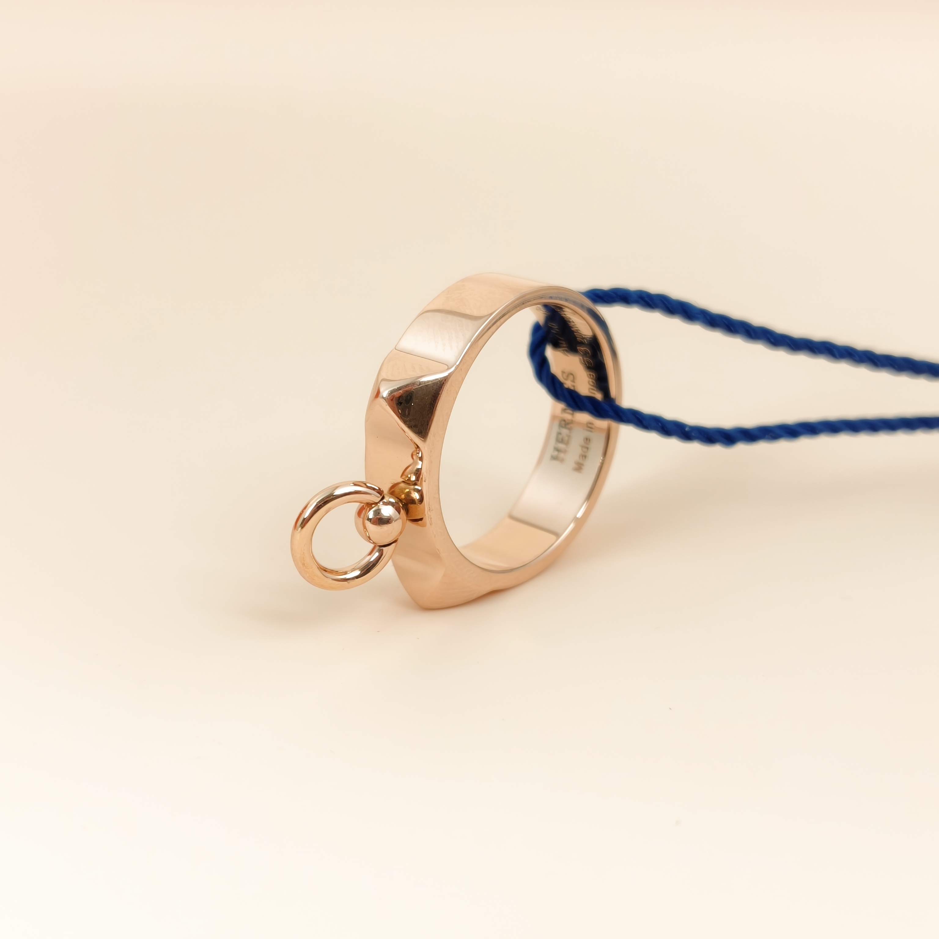 Hermès Ring Collier de chien Ring Rose Gold 18KR ose Gold Small 5 53 — cover view 4 of 7
