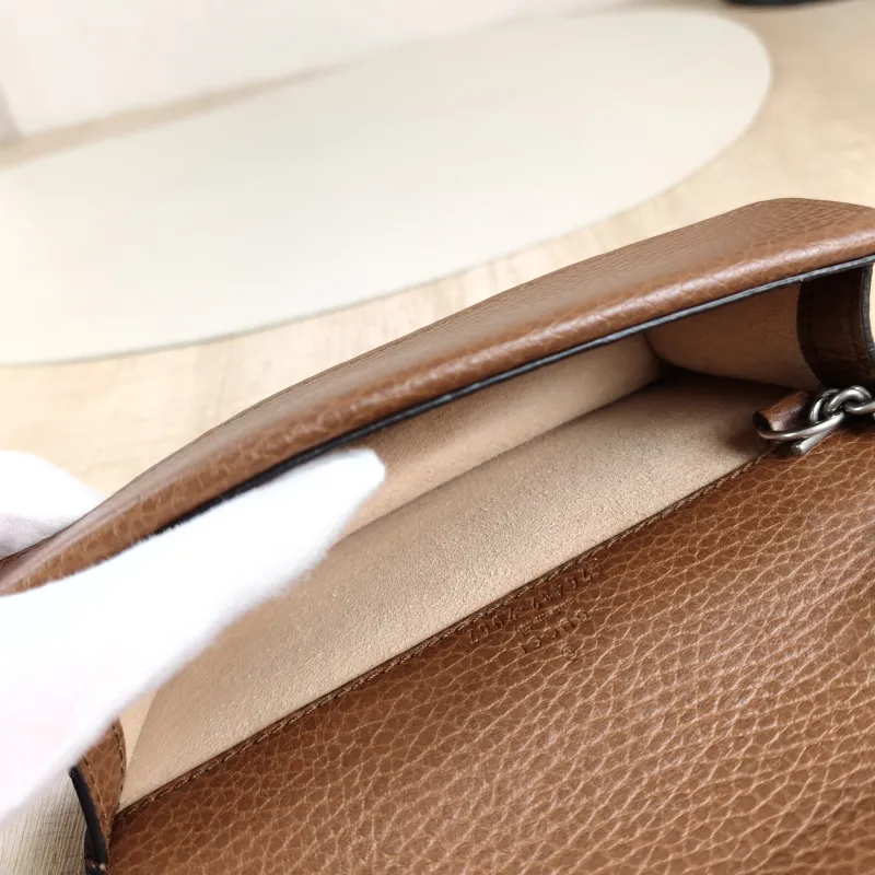 GUCCI Crossbody Bag Dionysus Blue Brown mini16.5 × 4.5 × 10 cm — detail view 13 of 13