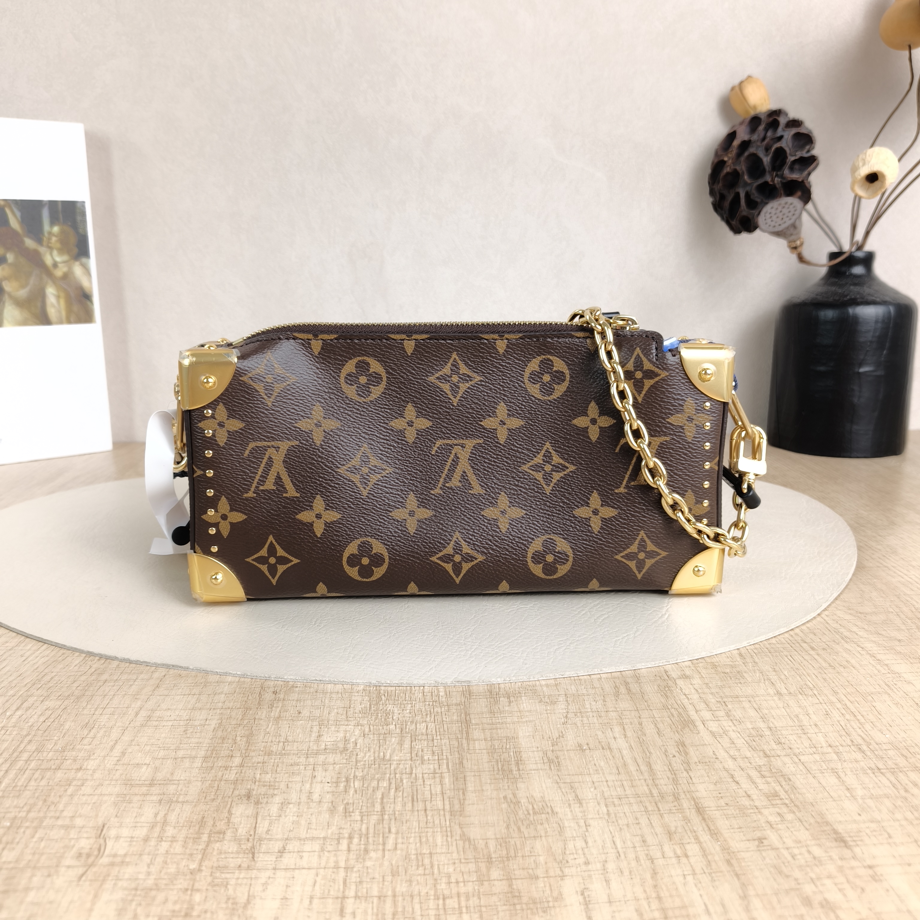 Louis Vuitton Crossbody Bag Slim Trunk Box Monogram PVC Medium23 × 4 × 12 cm — cover view 3 of 5