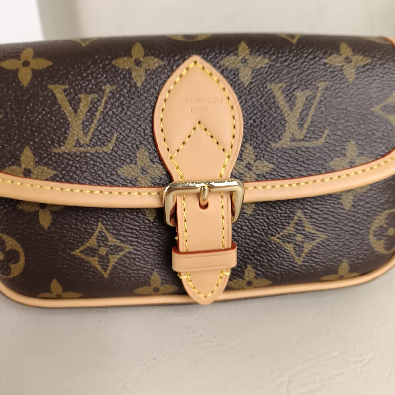 Louis Vuitton Crossbody Bag Diane Baguette Bag Monogram PV Cnano19 × 6 × 10.5 cm — detail view 2 of 11